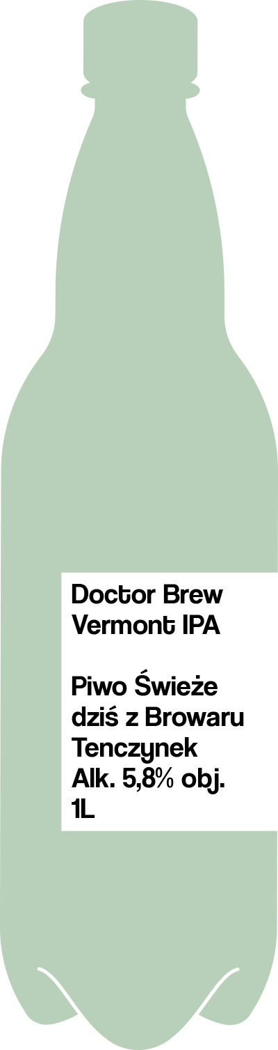 Doctor Brew Vermont IPA Alk. 5.8% obj.